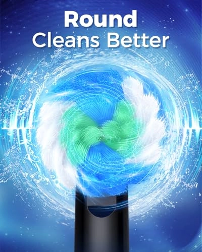 Rotating Electric Toothbrush - 8 Brush Heads 3 Modes