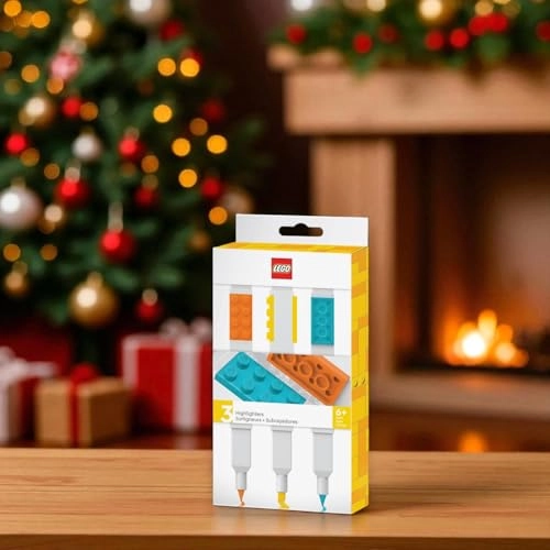 Highlighter Markers - Yellow, Orange, Blue Chisel