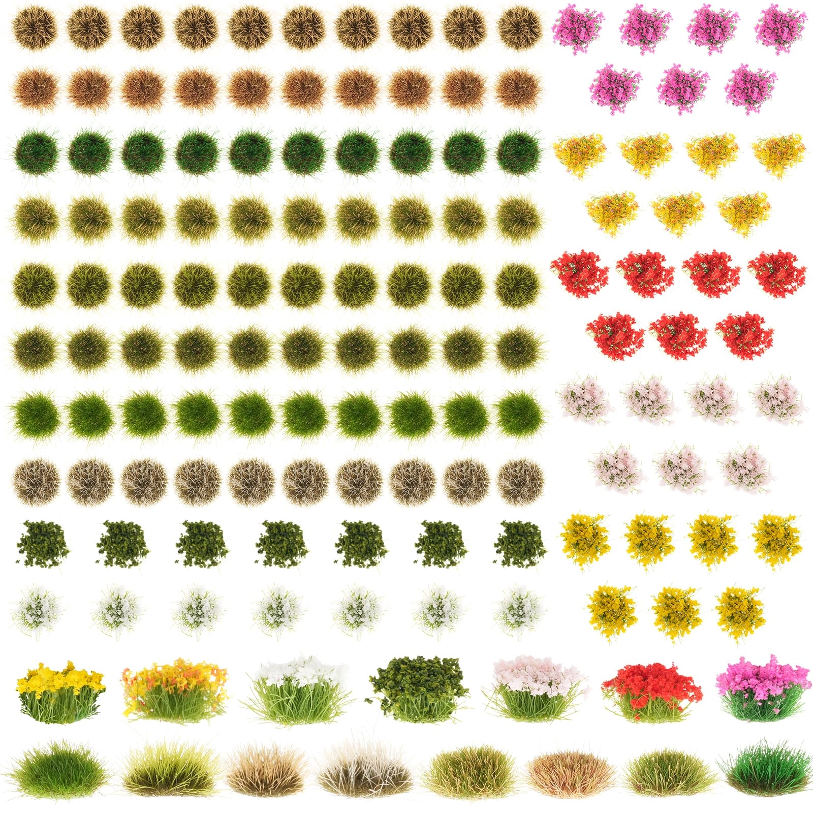 Draupnir Static Grass Tuft - 129pcs 1:72-1:35