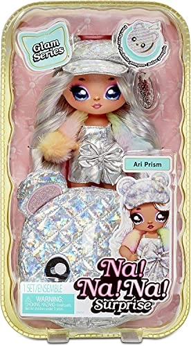 Ari Prism Pom Doll - 2-In-1 Metallic Ages 5+
