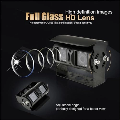 dual lens truck camera kit - Night vision 752*582 pixels