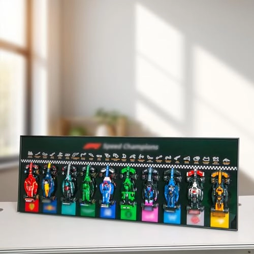 Display Wallboard - aluminum non-yellowing acrylic for LEGO Speed Champions 77242-77251