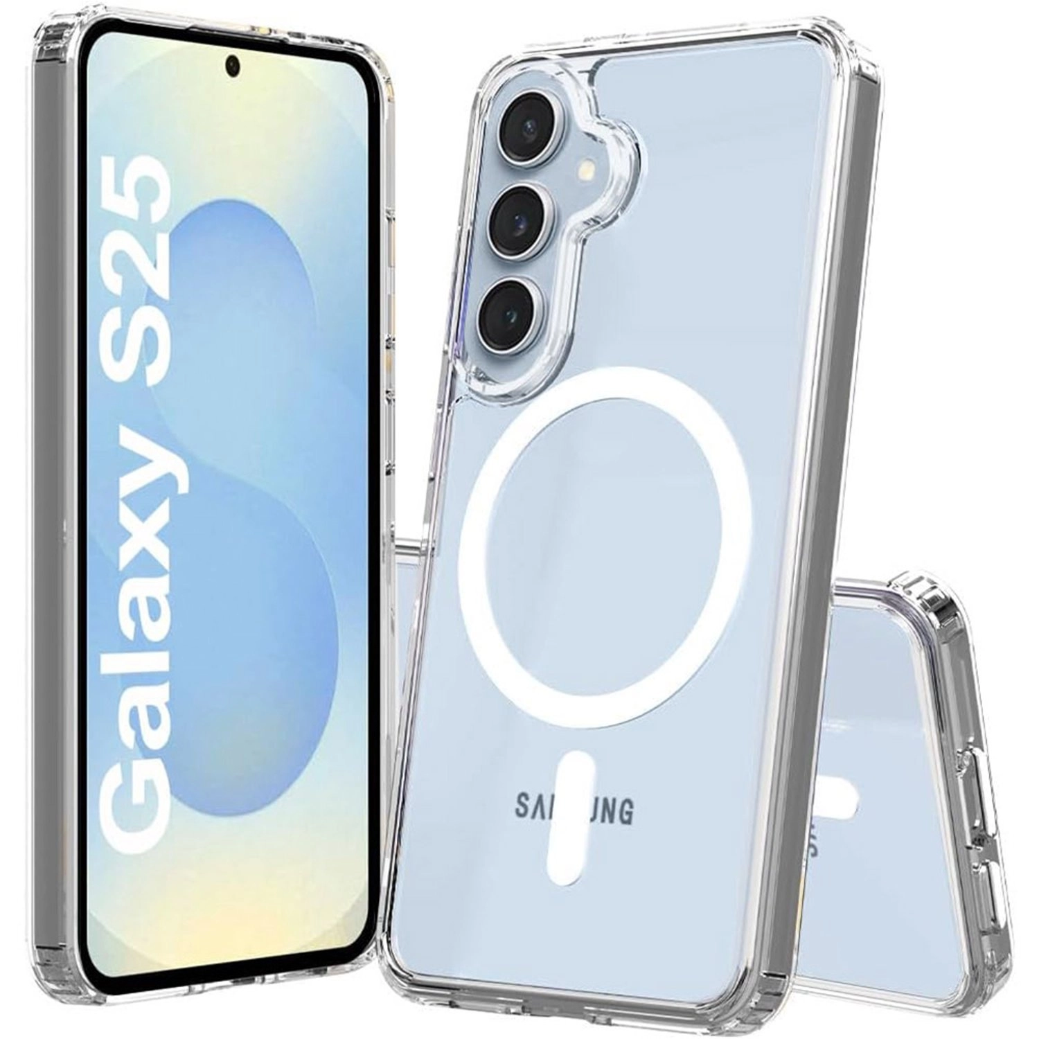 Fitit Clear Case with MagSafe for Samsung Galaxy S25