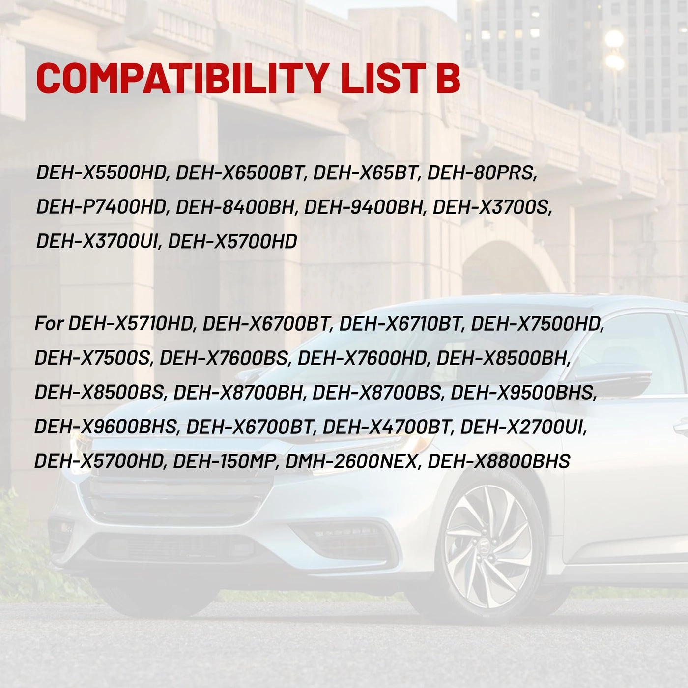 16 pin Wiring Harness - Pioneer