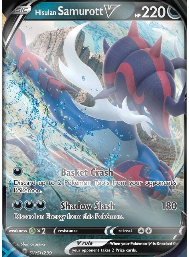 Divergent Power Hisuian Samurott V Tin