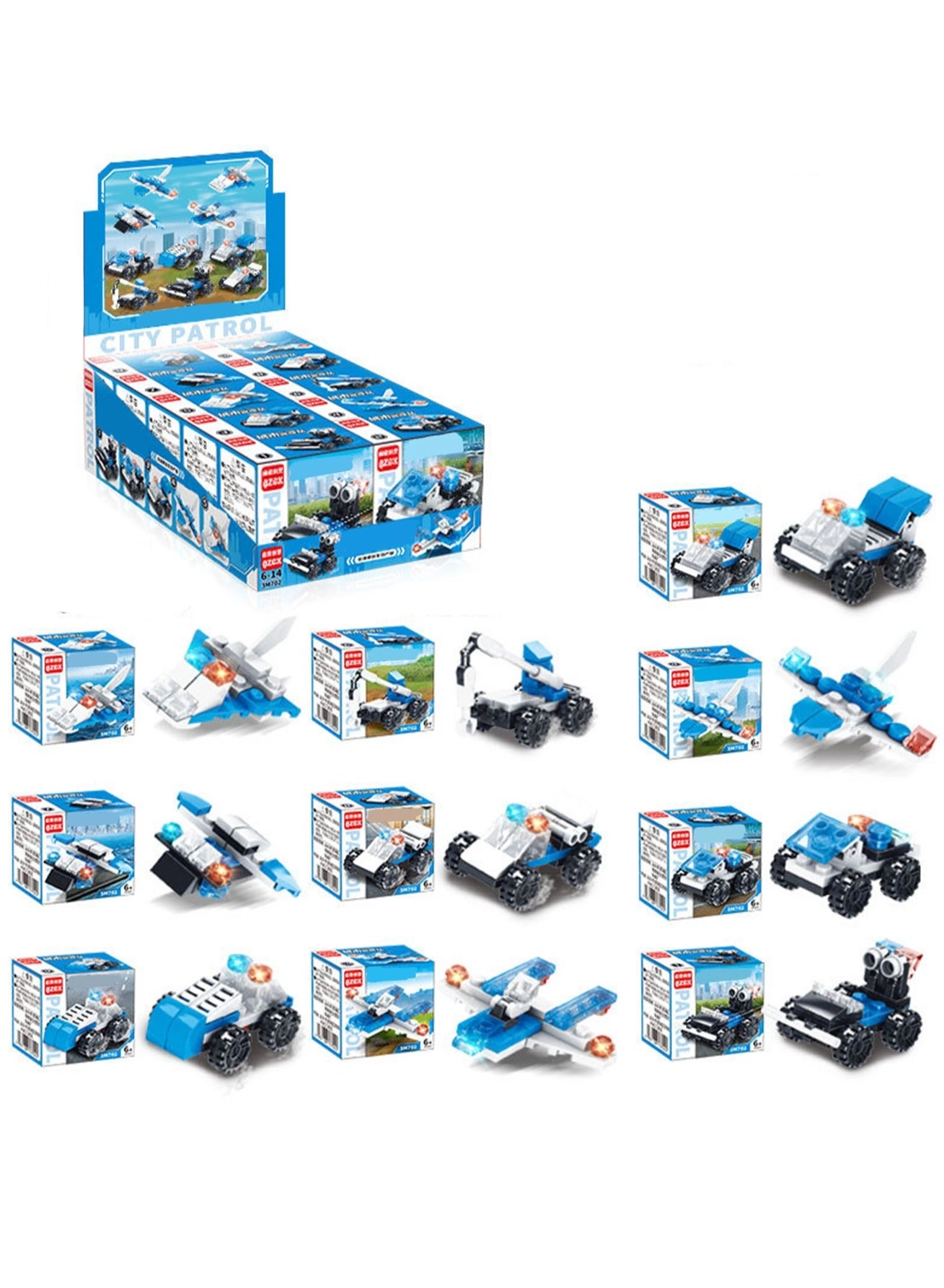 Building Blocks - 100+ pcs