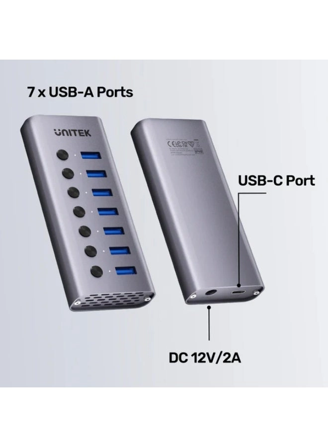 USB 3.0 Hub - 7 Ports Powered