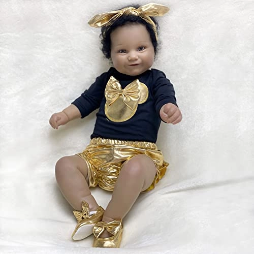 Reborn Baby Doll - 55cm 22" Vinyl Cotton Body
