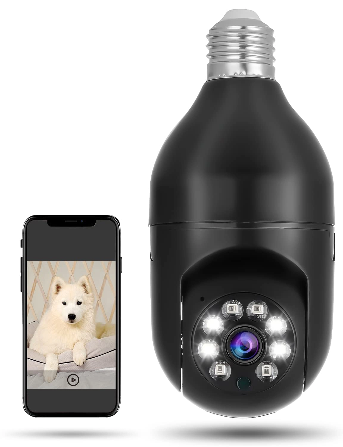 ROXAAN Bulb Camera 1080P