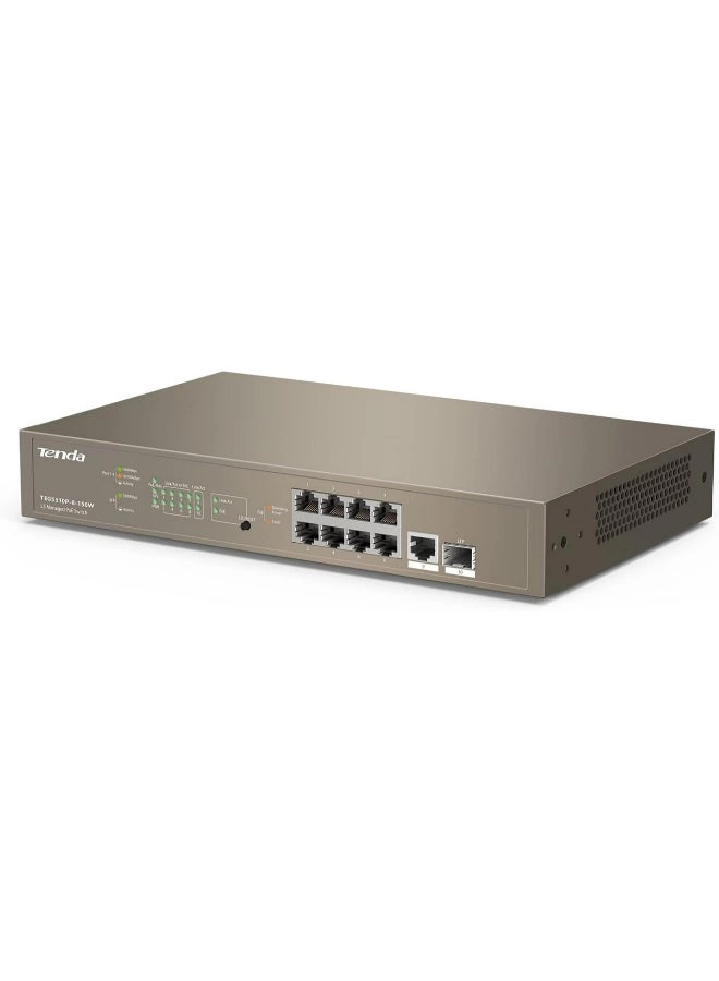TEG5310P-8-150W 10-ports