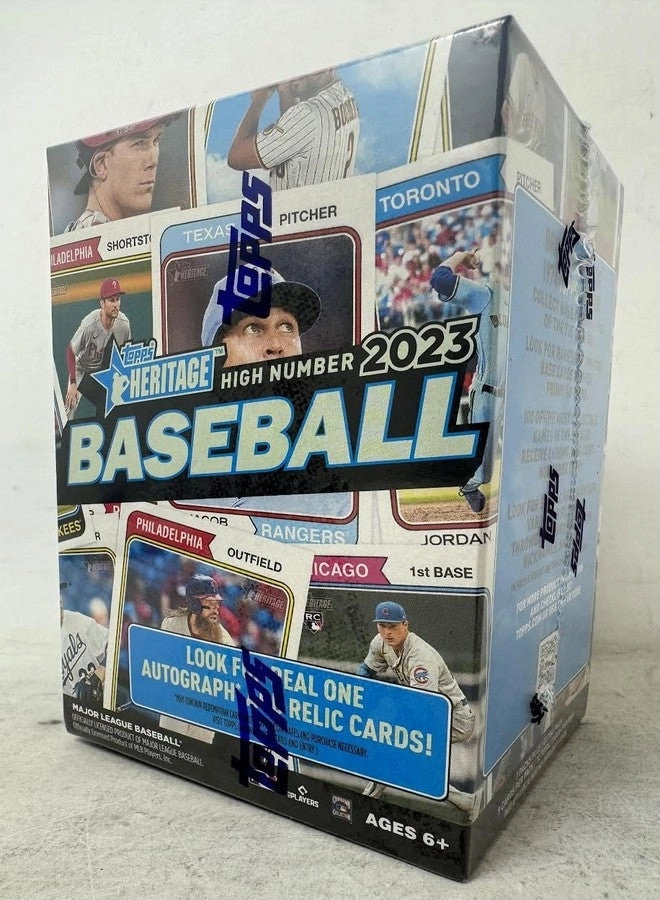 Heritage High Number Value Box - 2023 8 Packs Per Box