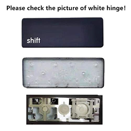 AP11 Type Left Shift Key Cap and Hinge - Black 1PCS