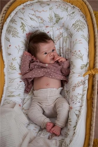 Zero Pam Reborn Baby Doll - 18 Inch Silicone Full Body Girl