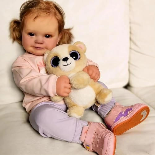 Reborn Baby Doll - 20 Inch Soft Cloth Body Ages 3+