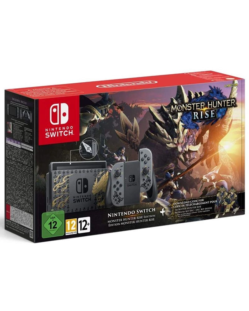 Nintendo Switch - Monster Hunter Rise Edition Console