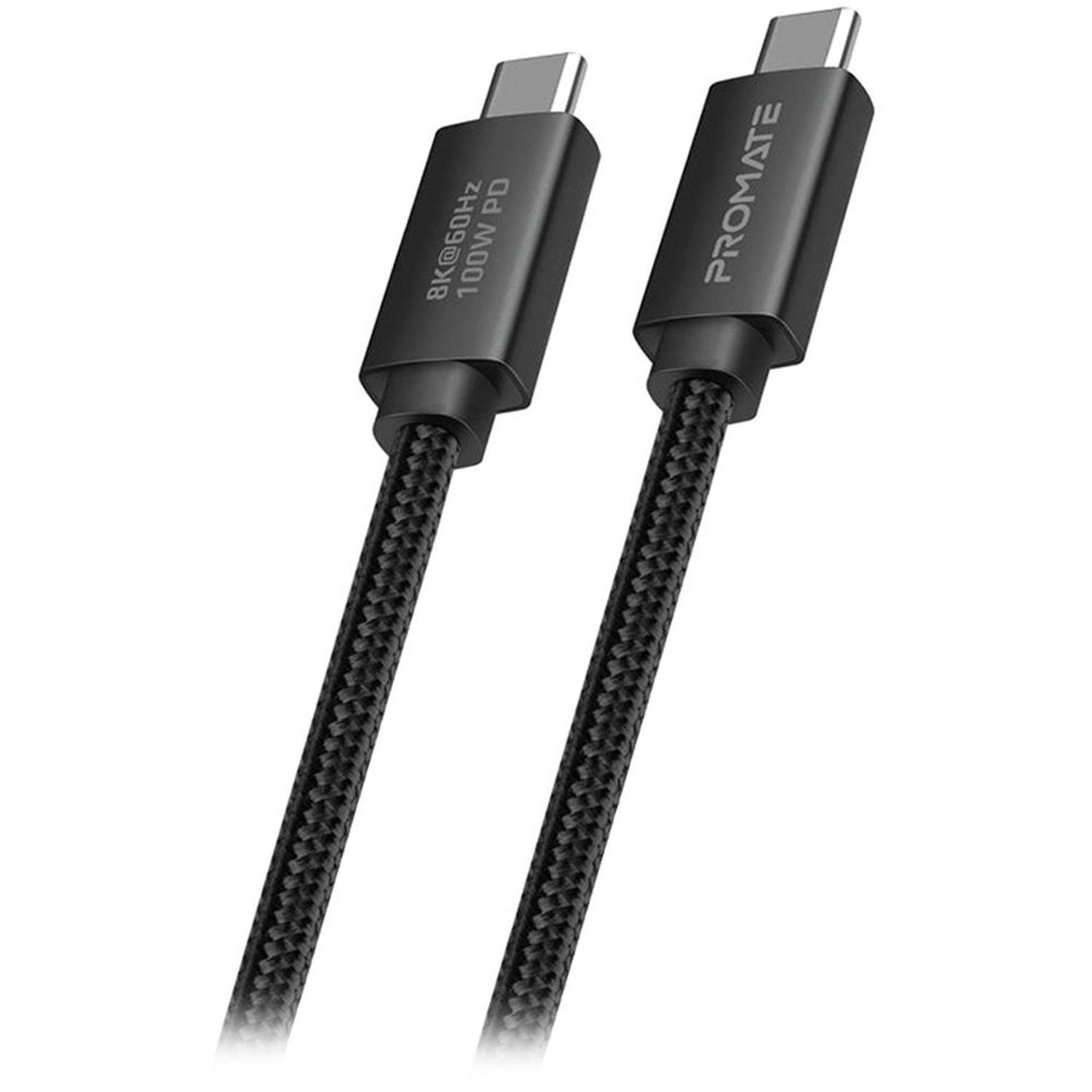 Promate PrimeLink C40 Cable 100W USB-C to USB-C 2m Braided
