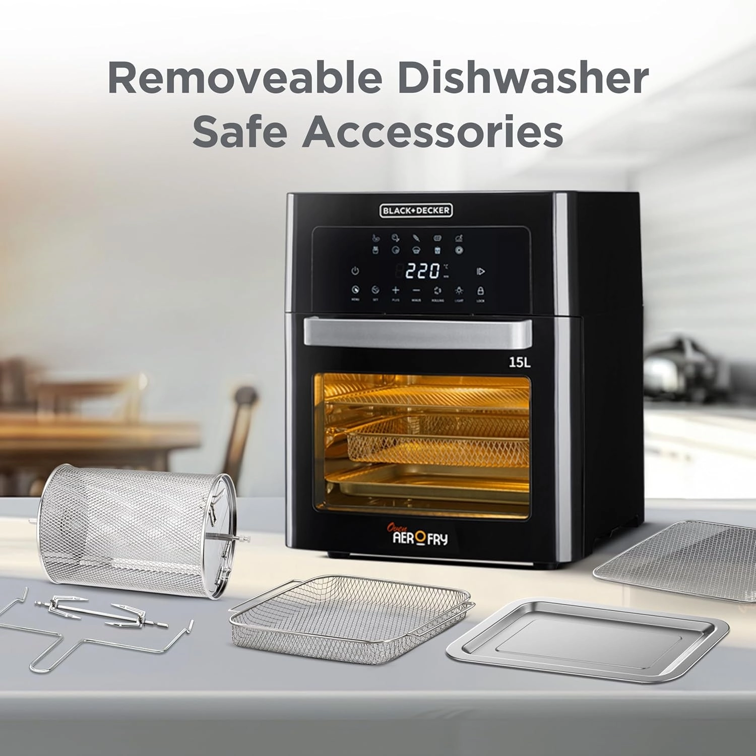 Digital Air Fryer Oven AOF150-B5