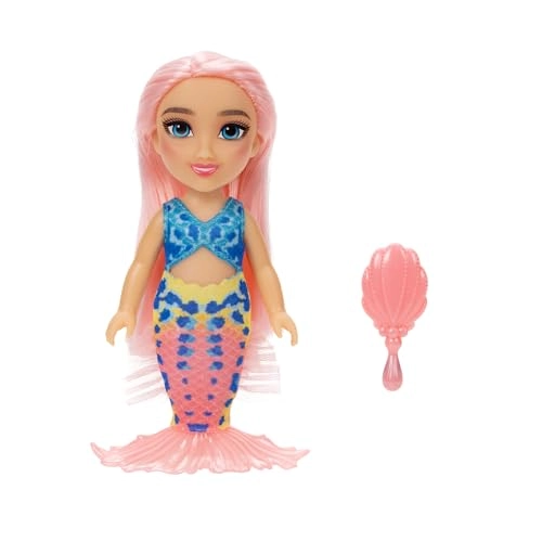 The Little Mermaid Petite Doll - 6" Caspia with Hair Comb