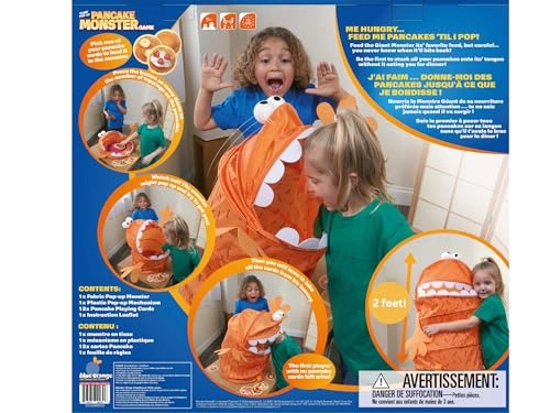 Pancake Monster - English, French Ages 3+