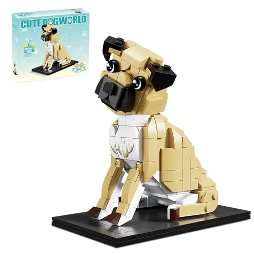 Kazi Adorable Dogs Building Toy Set - Pug 276 pcs
