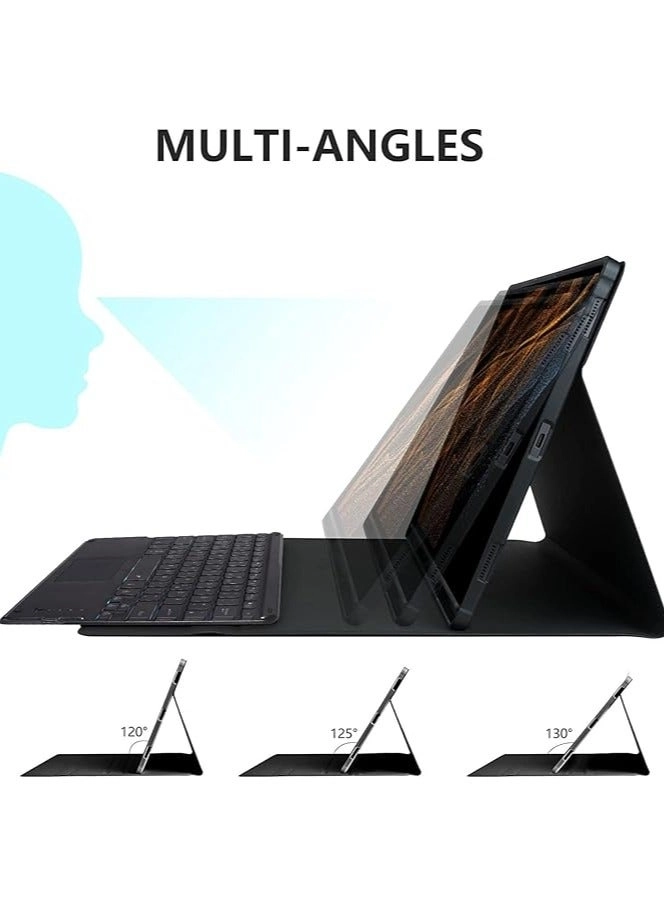 Backlit Keyboard Case with Touchpad and Pen Holder for Galaxy Tab S9 Ultra 14.6-inch (2023)