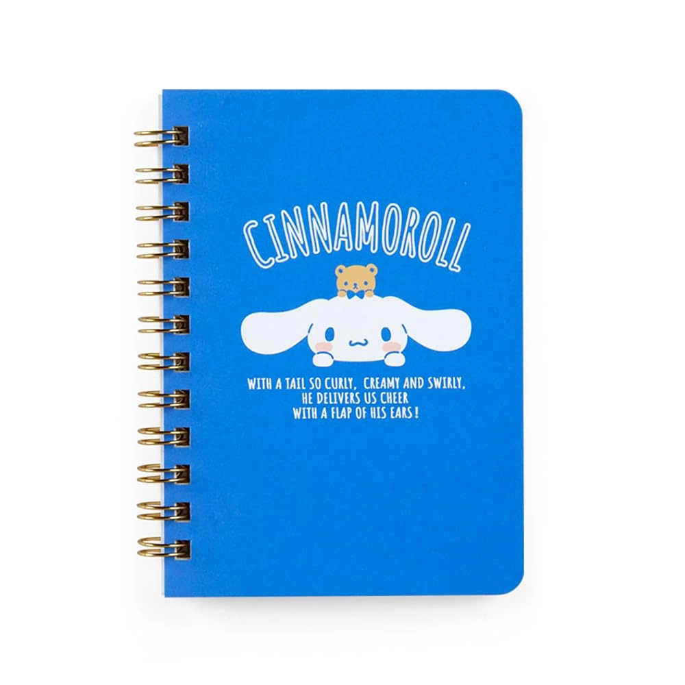 Sanrio 091651 Ring Notebook B7 Spiral - Lined 60 Sheets