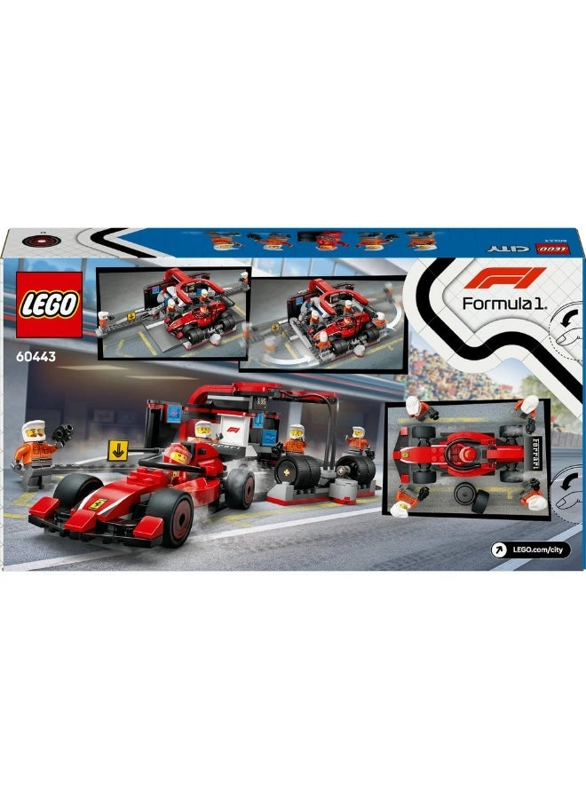 City F1 Pit Stop & Pit Crew (60443)