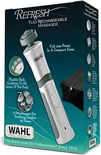Wahl Flex 4294-027 - Rechargeable Therapeutic Massager 7 Attachments