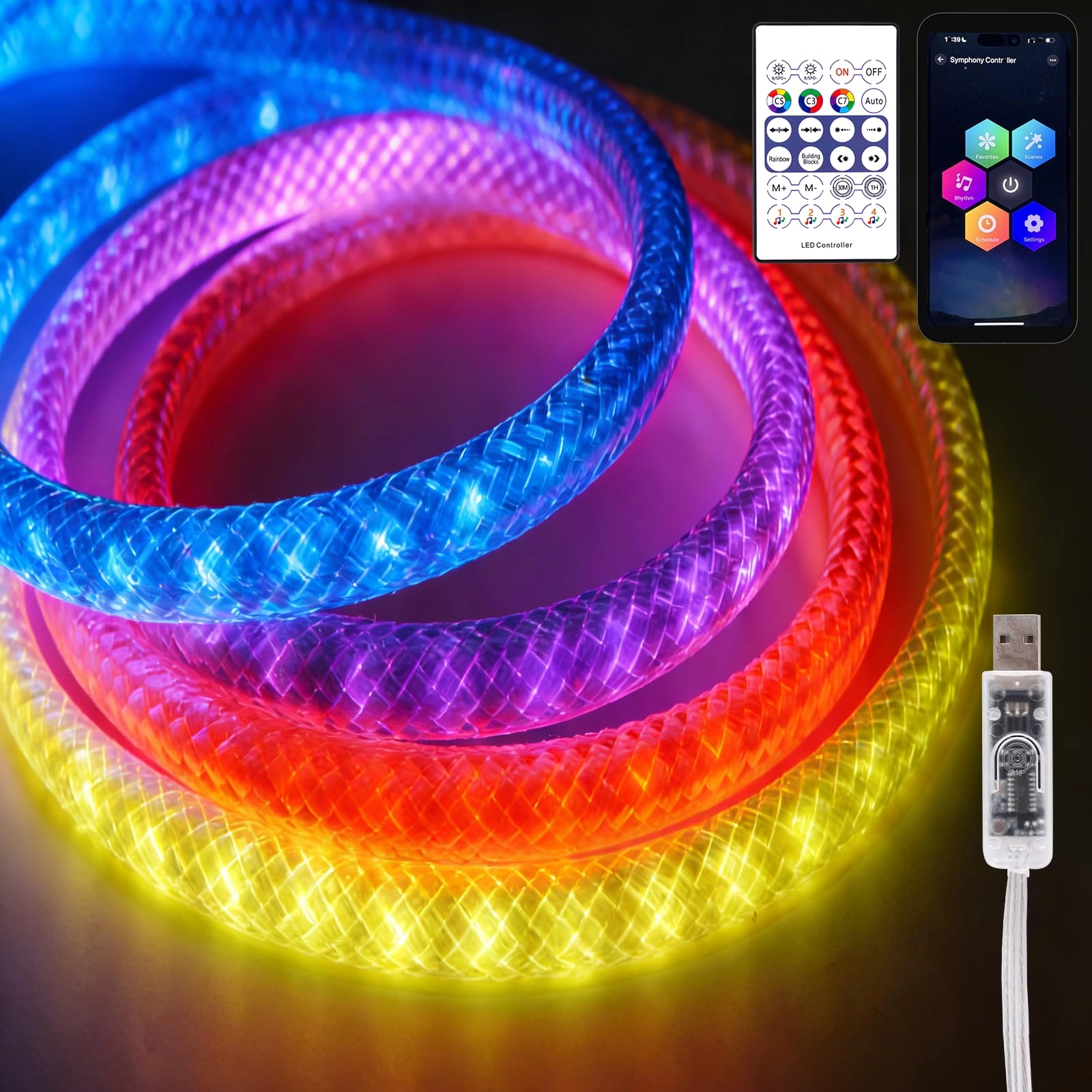 QDX LED Strip Lights - 3M