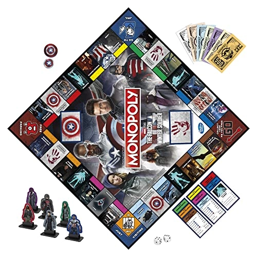 Monopoly: Marvel Studios' The Falcon and The Winter Soldier Edition