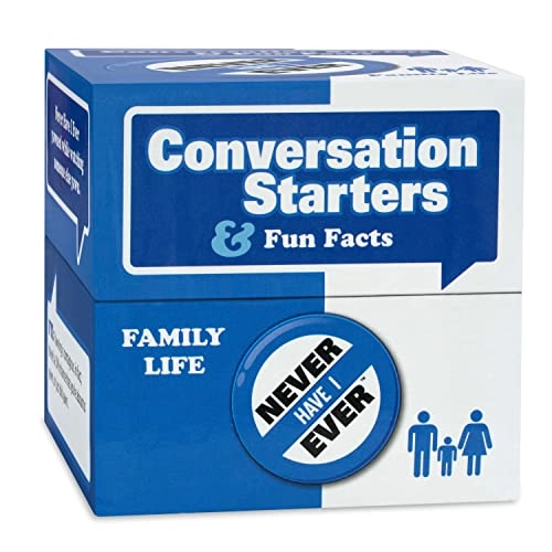Never Have I Ever Conversation Starters - Ages 8 150 Cards