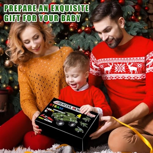 Model Building Kit - 4 in1 166 pcs for ages 8+