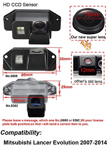 HD Color CCD Waterproof Vehicle Car Rear View Backup Camera - RCA 1280*720 Pixels