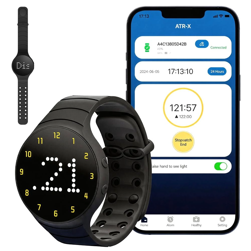 RANJIMA Vibration Alarm Bracelet 45mm Silicone