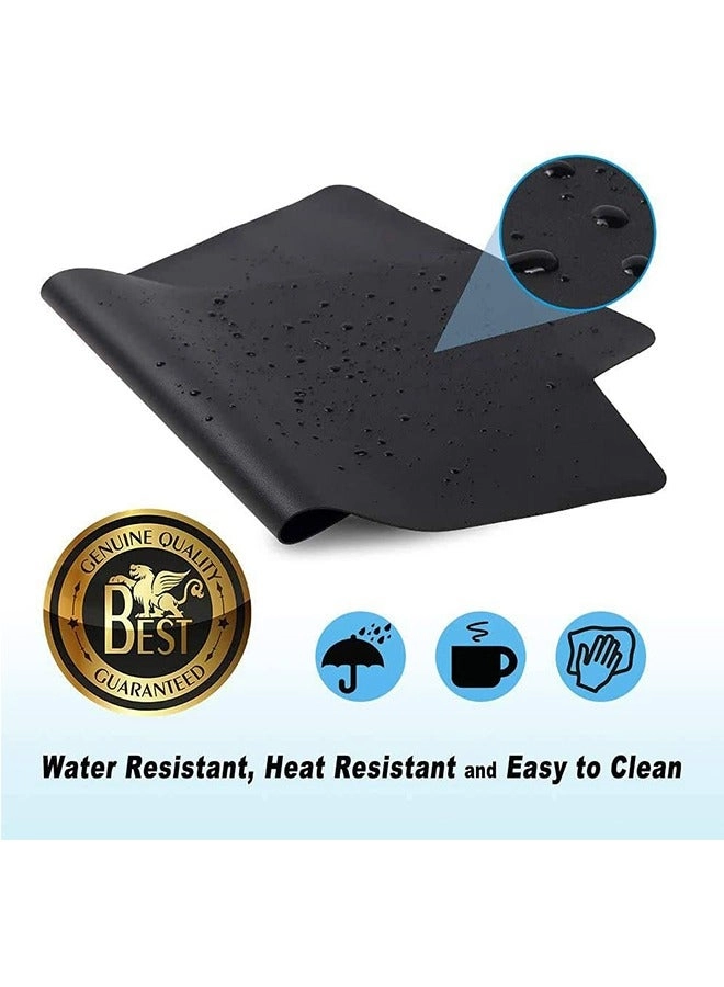 Desk Pad Leather Gaming Mouse Pad - 80x40 cm