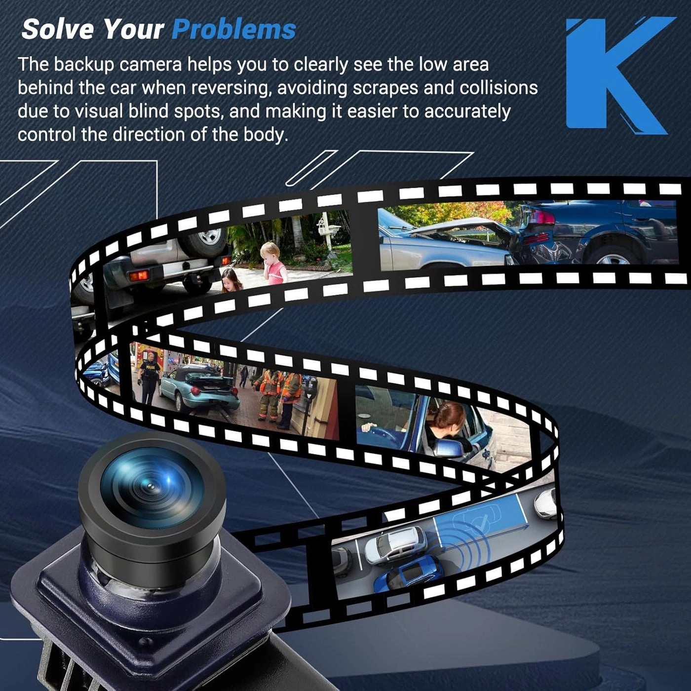 Rear View Backup Camera - HD 170°