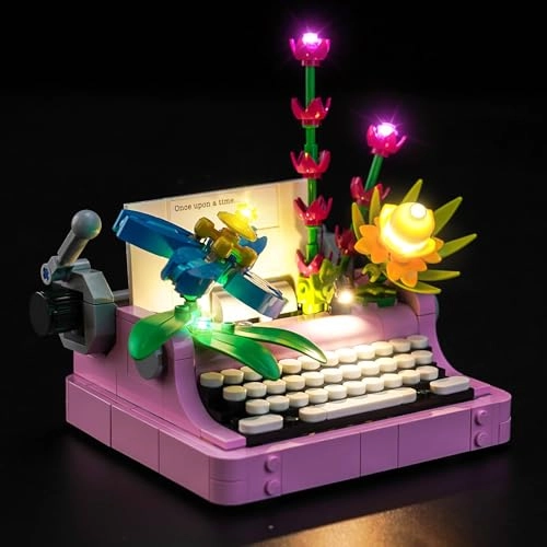 Lighting Kit for LEGO Typewriter with Flowers 31169