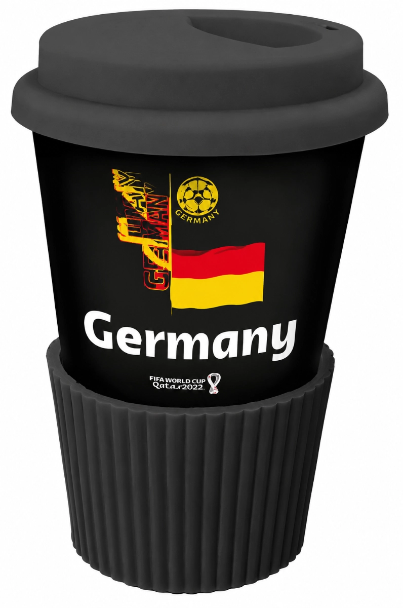 FIFA Country Mug - Germany Silicone Lid and Sleeve