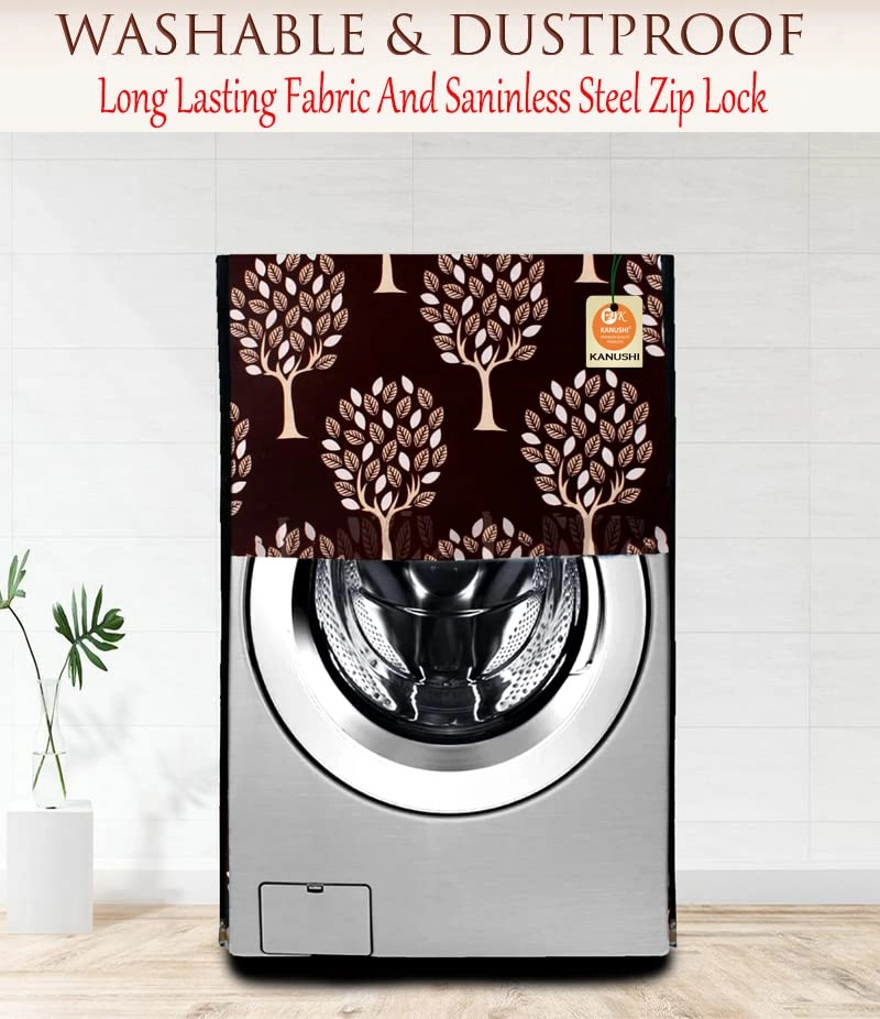 Front Load Washing Machine Cover - Washable Dustproof 23x23x33