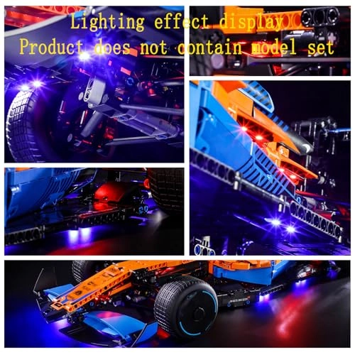 LED Lighting Kit for LEGO Technic Formula 1 McLaren 42141