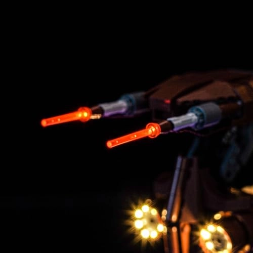LED Light Set Compatible with Lego 75428 Battle Droid with STAP - DIY USB Battery