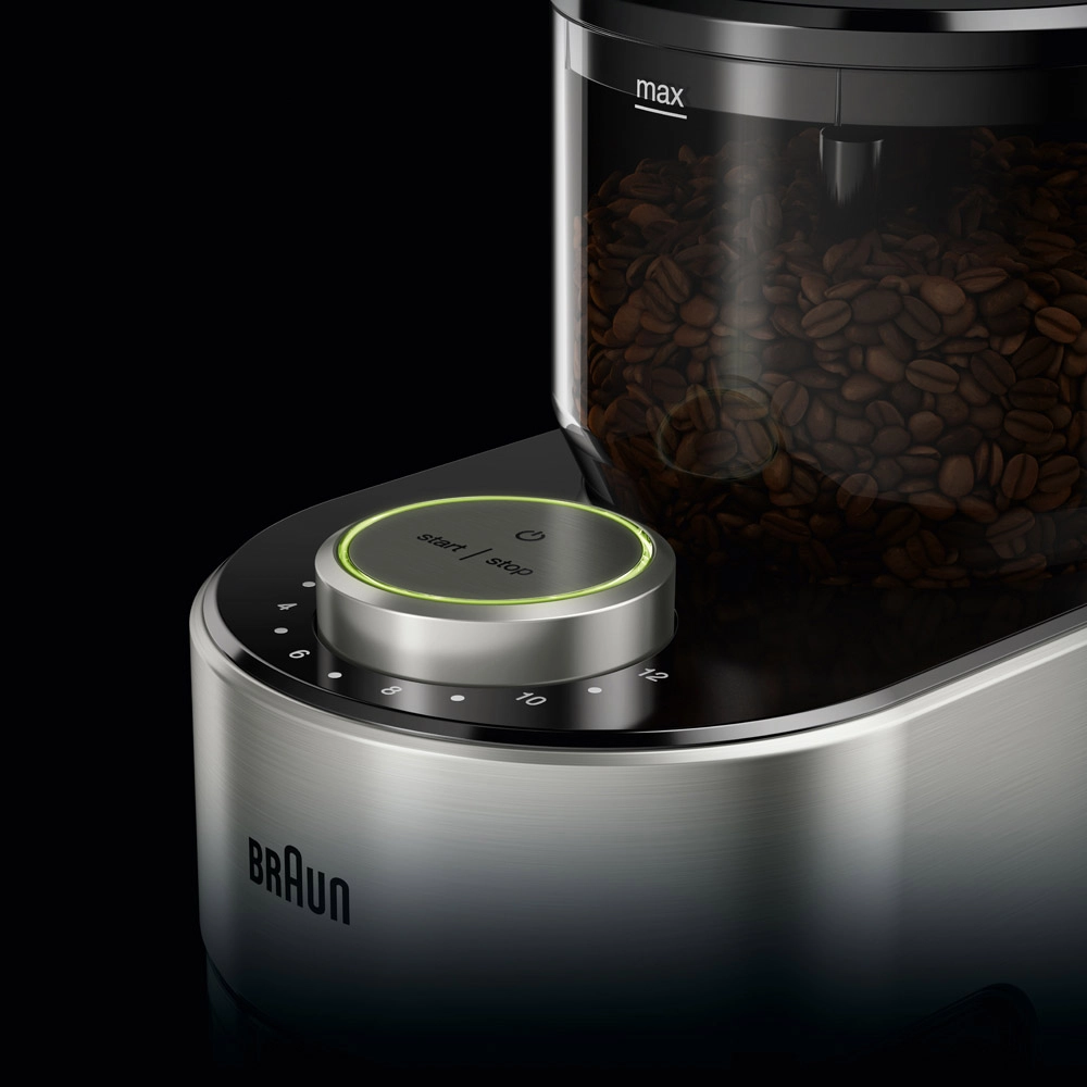 Burr Coffee Grinder - 15 Grind Settings 220g