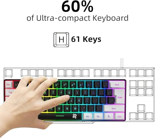 60% Wired Gaming Keyboard