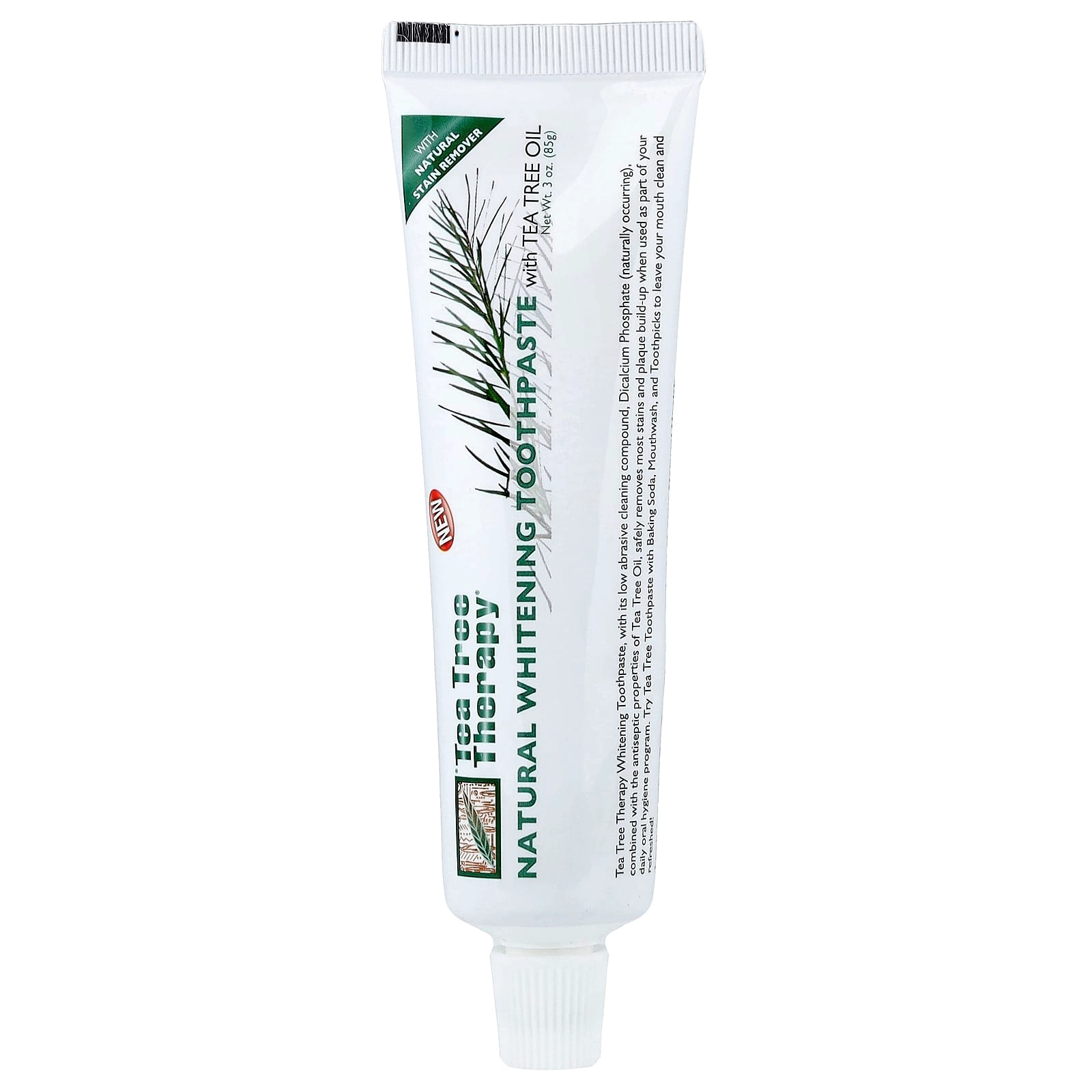 TEA TREE THERAPY Natural Whitening Tea Tree Oil Toothpaste 85 g