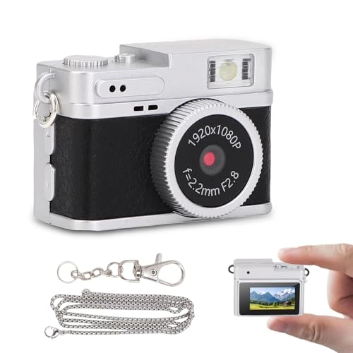 Mini Keychain Camera - 128GB 1080P 30FPS