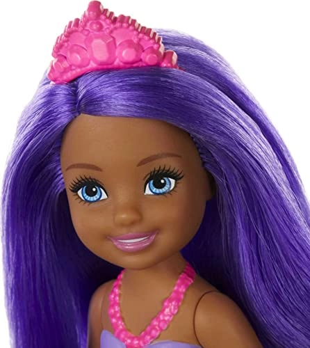 Barbie Dreamtopia Chelsea Mermaid Doll - 6.5-Inch Multicolor Ages 3+