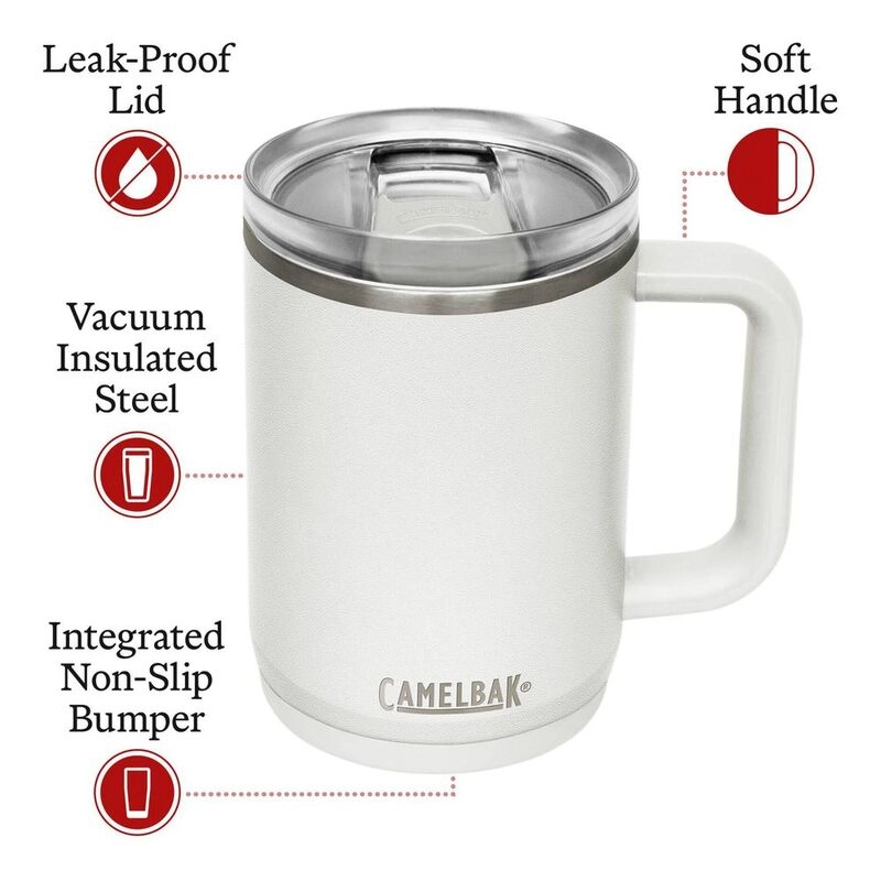 Stainless Steel Thrive Travel Mug - 473ml