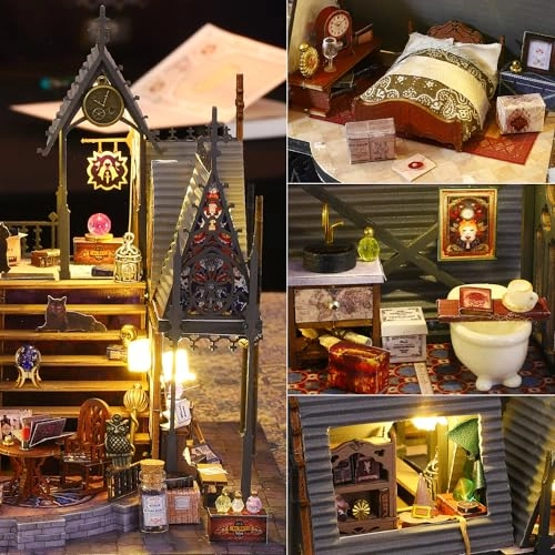 DIY Miniature Dollhouse Kit - Warm Moment 1:24