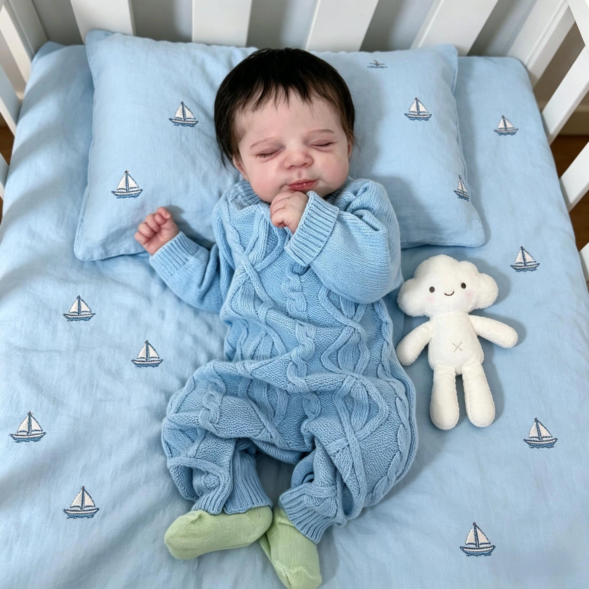 Nanjing Tianzeng Gifts Co.,Ltd Reborn Baby Doll - 18 inch Vinyl Girl Ages 3+