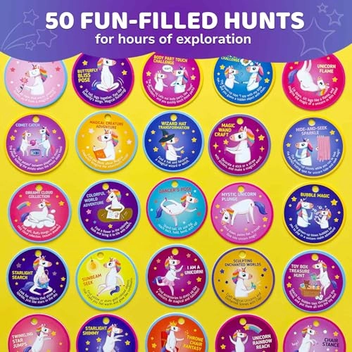 Unicorn Yoga Cards - 3-5